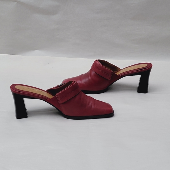 Villacer Liz Clairborne Kammy  Leather Mules size 7M - Picture 8 of 9